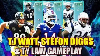 SUGAR RUSH STEFON DIGGS, TJ WATT & TY LAW GAMEPLAY! MADDEN 23 ULTIMATE TEAM