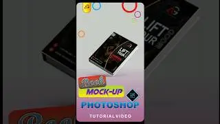 Book Mock-up In Photoshop Tutorial Video #youtubeshort #graphicdesign #anasgraphics