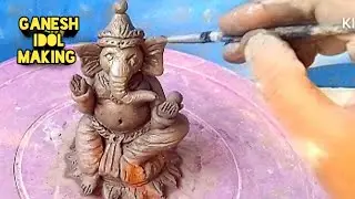 Ganesh idol making | How to make a Ganpati murti with clay | Ganesh murti making 2026