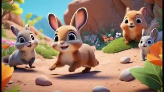 Hyrax Paws Go Hop Hop Hop | Nursery Rhymes for Kids & Baby Songs