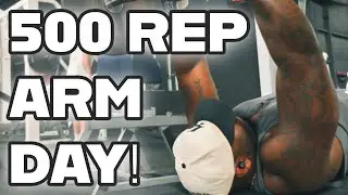 Crushing 500 Reps: My Brutal Arm Day Challenge