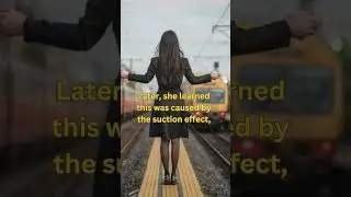 Suction effect | Low pressure zone | train platform