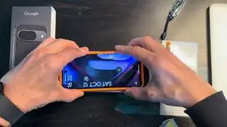Google Pixel 9 screen protector installation
