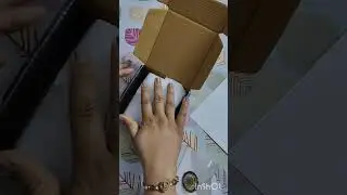 Packing an order with 💕..#asmr #packing #newgem #earrings