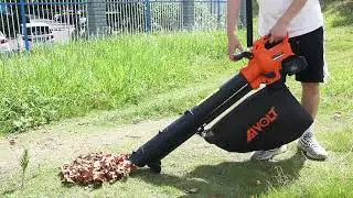 A Video to Show How to Operate AIVOLT's Leaf Blower