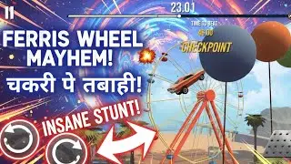 Ferris wheel mayhem 🫡 insane stunt!🤔🙄😵&zwj;💫😵&zwj;💫😵&zwj;💫😵&zwj;💫😵&zwj;💫 #cargaming #stunt 