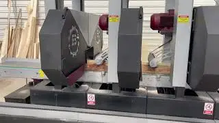 BAMER MAKINA 1  segatavole a 4 TESTE fino ad una larghezza di 40 cm