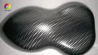 5D laser carbon fiber dipping film for transfer printing