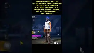 Solider Nightmare Bundle Combination - BTS Event Bundle Combination - BTS Crystal Exchange #shorts
