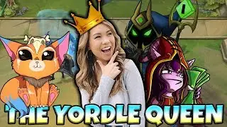 JADE - THE YORDLE QUEEN | QuarterJade's Teamfight Tactics HIGHLIGHTS