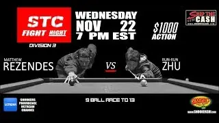 STC Fight Night: Matt Rezendes vs Run-Run Zhu Division 3 Action Match