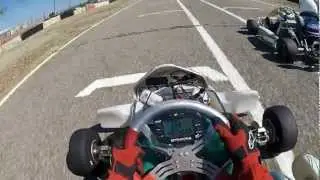 GoPro 2 : Auzias Jorick KZ125 Karting on board Circuit du Mistral