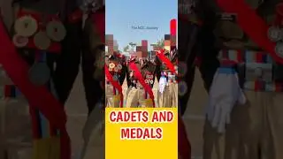 Cadets and Medals #ncc #ncccamp #nccjourney