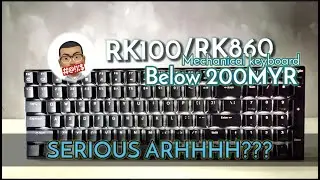 Royal Kludge RK100 | RK860 96% Hotswappable Mechanical keyboard