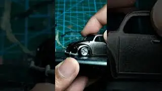 majorette VW bettle custom #magetandiecast #customdiecast #vwbeetle #vw #volkswagen