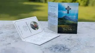 Croagh Patrick Scenic Memorial Card - MP84