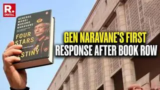 Gen Naravane's First Response After Book Row | 'Four Stars Of Destiny'