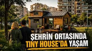 ANTALYA’NIN MERKEZİNDE TINY HOUSE’DA YAŞIYORLAR!