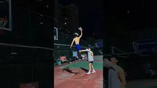 Midnight Dunk King Goes VIRAL in NYC! 🔥🏀 | #basketball #play #shorts