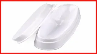 ABS Durable Easy French Dip Tray Dipping Powder Container Dual Use for Short Extended Nails Molding