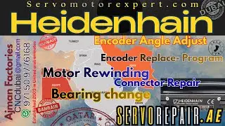 Heidenhain ServoMotor Encoder Faulty? Signal Level Error?Local Service Center #oman #dubai #qatar