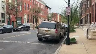 Madison Street in Madison Park Neighborhood in Baltimore