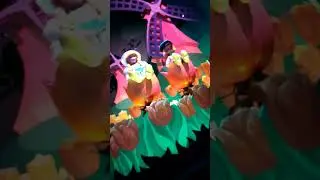 its a small world, Disneyland Paris. Muted copyright music.