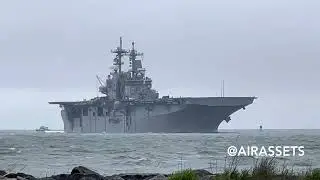 USS Wasp (LHD 1) Inbound - June 1, 2023 - Norfolk, Virginia