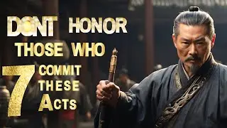 Don't Honor Those Who Commit These 7 Acts - A ProfoundnBuddhist and Zen Tale #zenstory #motivation