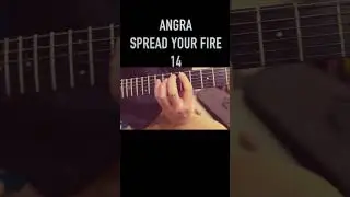 【弾けるまで#14】ANGRA - SPREAD YOUR FIRE💥ギター奮闘記！