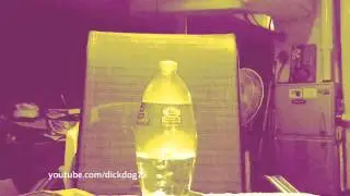 C02 Water Bottle Explosion at 240fps (dry ice)