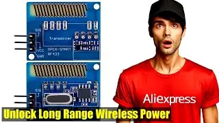 Must-Have Long Range 433MHz RF Wireless Transceiver Kit with Antenna for Arduino Projects -