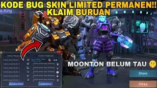 BUG SKIN CODE LIMITED EVENT WEB MOONTON FREE PERMANENT MOBILE LEGENDS 2021