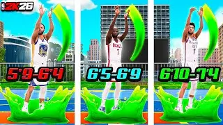BEST JUMPSHOTS FOR EVERY BUILD AND HEIGHT on NBA2K26- AFTER PATCH 1-Best Jumpshots 2k26