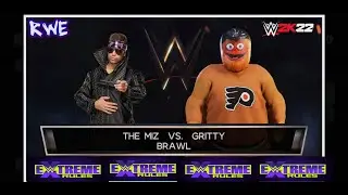 The Miz vs Gritty Backstage Brawl at WWE Extreme Rules 2022 WWE 2K22 PS5