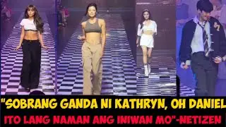 KATHRYN BERNARDO, ANDRES MUHLACH SUMABAK SA BENCH FASHION WEEK 2024, NETIZENS GANDANG-GANDA KAT KATH