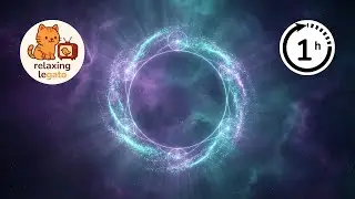 Deep Space Meditation Music &bull; 1 Hour Cosmic Journey &bull; Sacred Geometry Visuals
