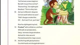 class 10th English communicative - Frog and the nightingale poem full Explaination