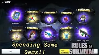 ROS | Spending Gems & Getting Legendary&rsquo;s! Rules of Survival Shopping Spree!