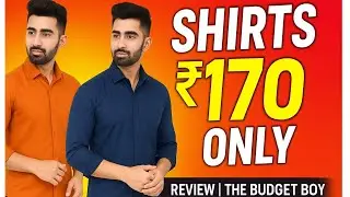 ₹170 Meesho Shirt Review 😳😳🔥🔥#MeeshoHaul #BudgetShopping #AffordableFashion #TrendingNow 