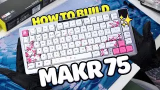 Собираю свою ПЕРВУЮ клавиатуру с помощью комплекта CORSAIR MAKR 75!