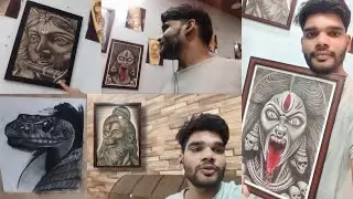 My tattoo studio art gallery 