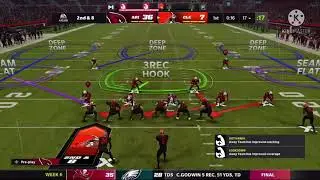 The best Readed interception I&rsquo;ve made on madden 22(reaction channel link in desc)