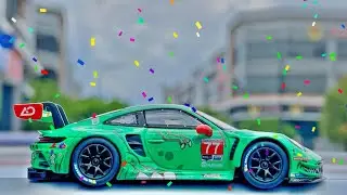 Porsche 911 GT3 R #77 2024 IMSA DAYTONA 24 Hours GTD Pro Second Place AO Racing by Minigt64 
