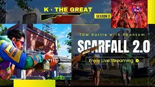ScarFall 2 😱 TDM Battle with Phantom ShotGun Gameplay | ScarFall 2 live streaming | Scarfall 2 live