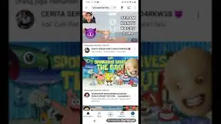 Jom sama sama tengok review spongebob darkweb..