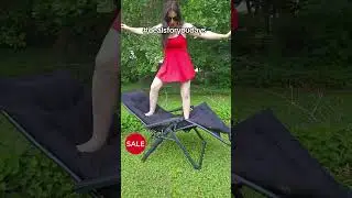 Zero Gravity Outdoor Reclining Lounge Chair on Sale! Perfect for Summer & Fall