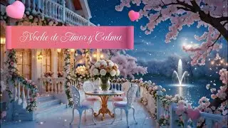San Valentín Relajante 💕 | Piano y Saxofón Suave 🌙 | Sonidos de Naturaleza Nocturna y Agua