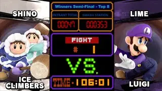 Smash Station: #353 - DreamOn | BTE | Shino vs HoP | Lime - Winners Semi-Final - Top 8
