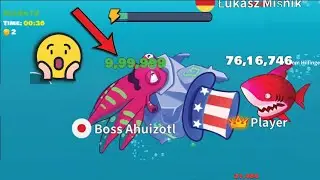 Eat Fish Io || Fish Io Gameplay || Fishdom Game Play || V0008